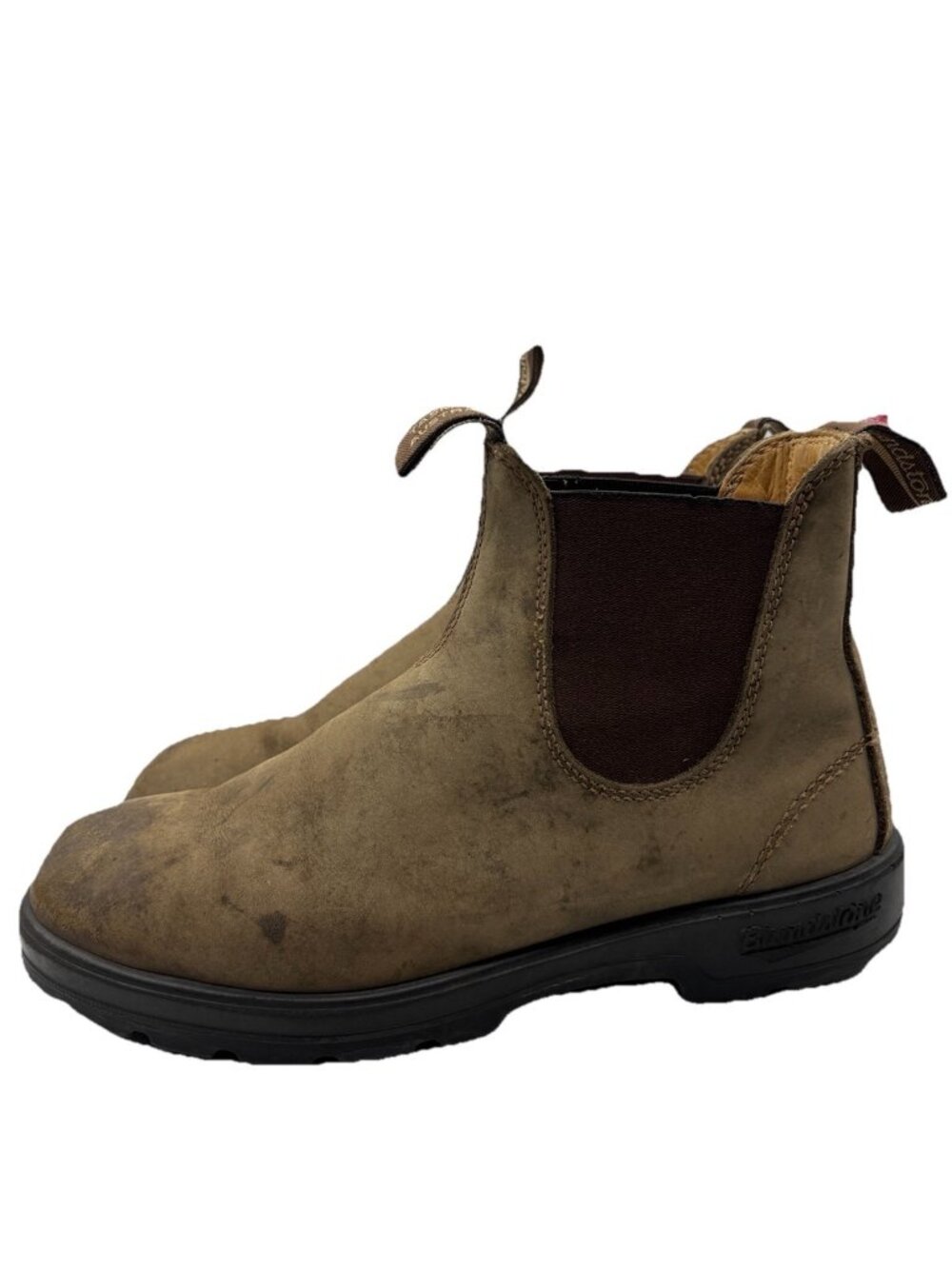 Blundstone Classic Chelsea Boots Rustic Brown Leather Sz 8 Mens / 10 Womens